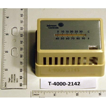 Johnson Controls T-4000-2142 Beige Plastic T-4000-214